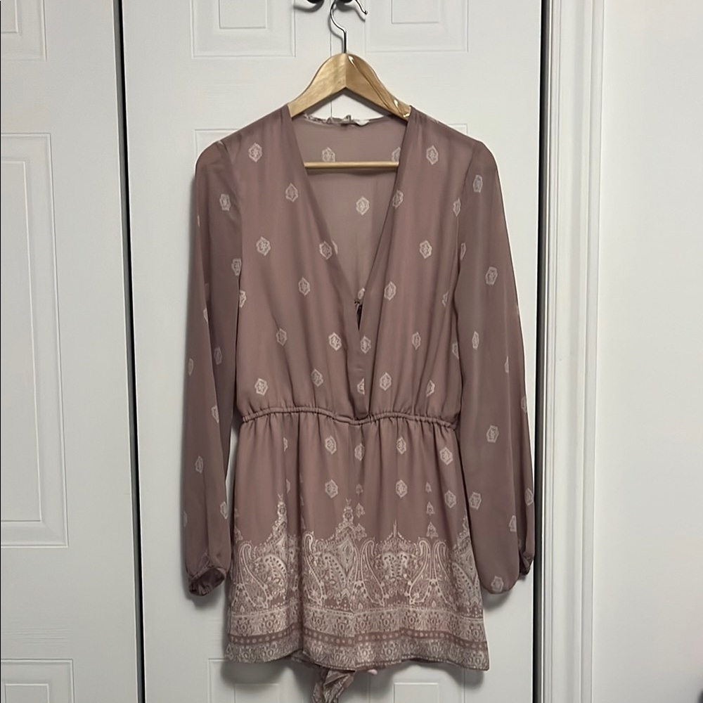 #15 - Love Tree Pink Relaxed Wrap Rumper 
PTP 20